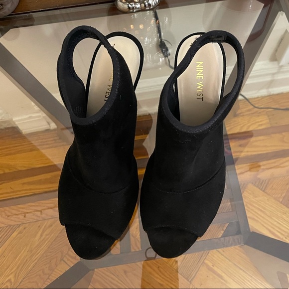 Sexy Nine West peep toe sling backs - Picture 5 of 5